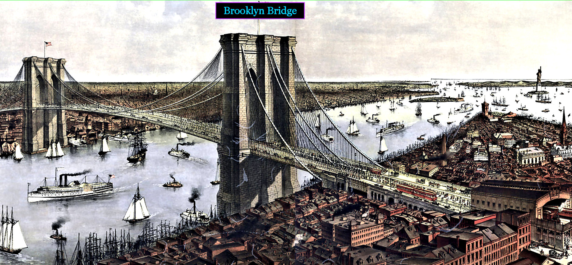 Brooklyn Bridge, 1883